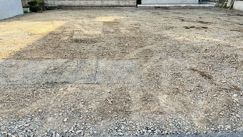 解体工事の完了